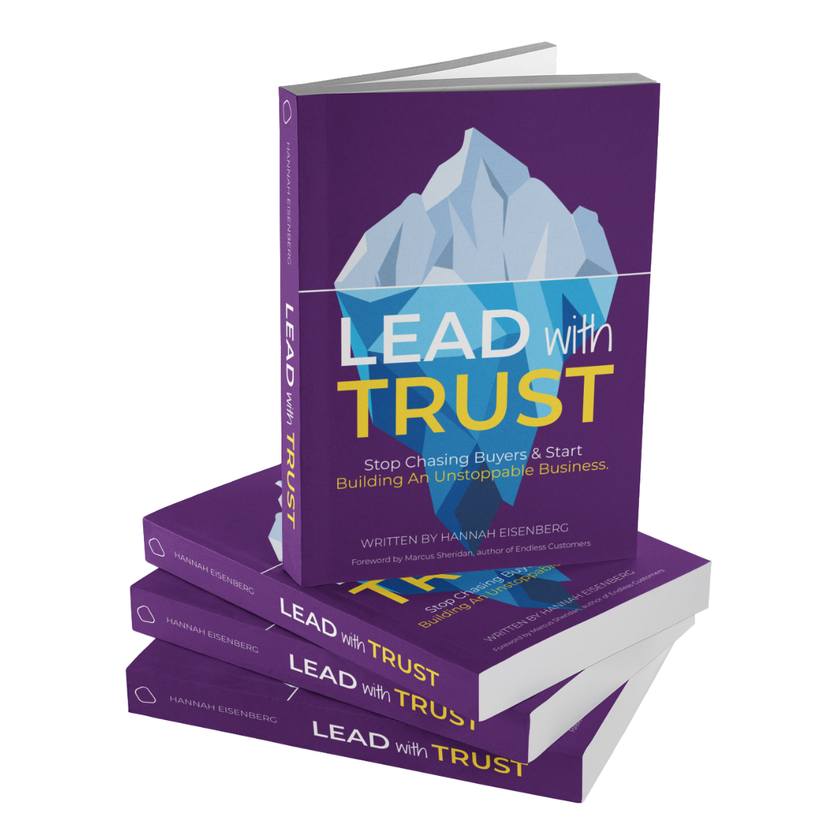 Lead With Trust Book Stack Square